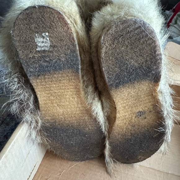 Vintage Fur / Shearling Lined Mocatem by Nap Gignac Boots sz 7 Made in Canada - Picture 8 of 11